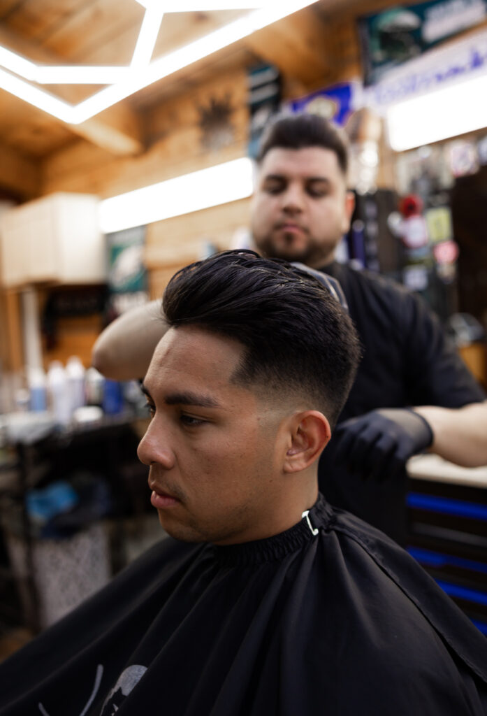 Textured Crop Haircut Styled with PROHAIRBITION Wax